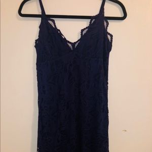 H&M Navy Blue Bodycon Dress